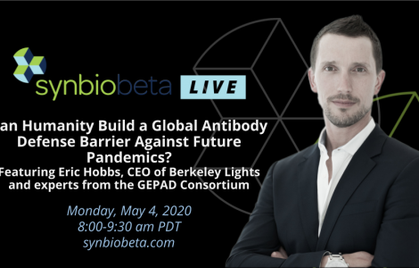 vwin彩票注册SynBioBeta Live:人类能否建立一个全球抗体防御屏障来应对未来的流行病?